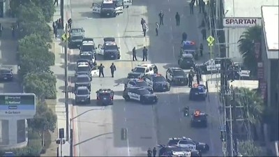 Suspect arrested after shooting injures two at Inglewood; watch video