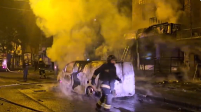 Russia strikes Ukraine's Kharkiv with Iranian-made drones, 40 injured