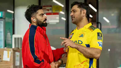 Virat Kohli and MS Dhoni (Image credit: BCCI/IPL) IPL 2025: RCB aim for playoff berth against struggling CSK