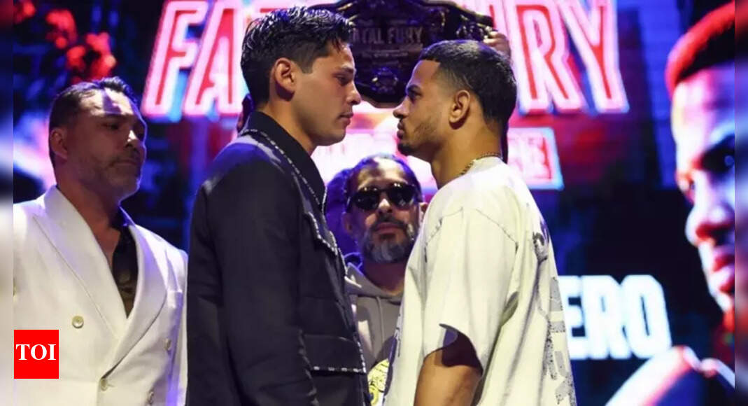 Dreams for a David Haney rematch get squashed as Ryan Garcia loses to Rolando Romero at the Times Square in New York - The Times of India