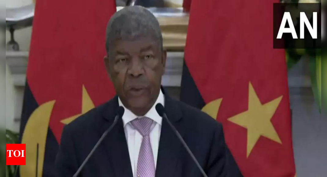 Angolan President Lourenco brings ‘message of admiration and friendship’ in State visit to India – The Times of India