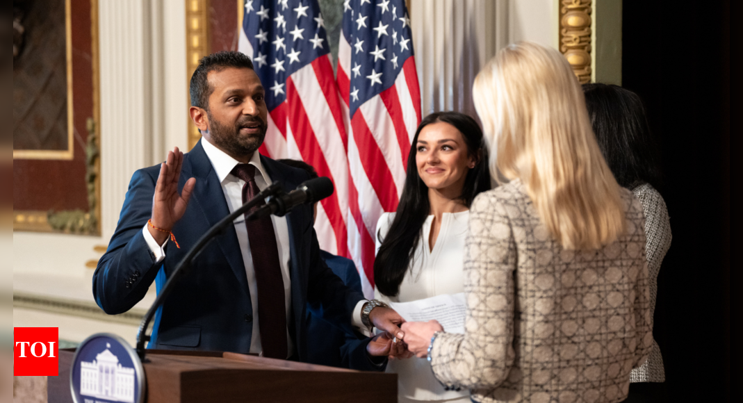 Kash Patel, Indian-origin FBI director, accused of spending more time at nightclubs than office – The Times of India