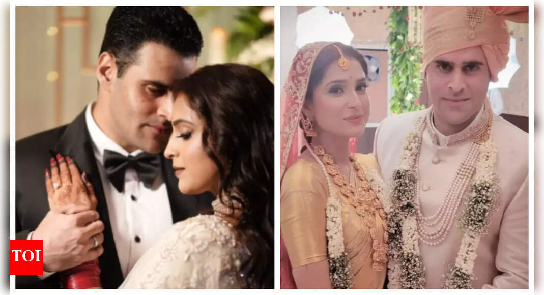 पुनीत इस्सार के बेटे, सिद्धान्त इस्सार ने अपनी अंतरंग शादी के साथ सुरभ शुला के एक सहयोगी के साथ पहली तस्वीरें साझा कीं; हन्ना मुकाश नवविवाहितों के साथ पोज़ |