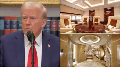 Watch: Donald Trump's lavish new Air Force One featuring gold