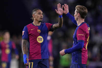 La Liga: Barcelona come from behind to beat Real Valladolid, extend lead over Real Madrid