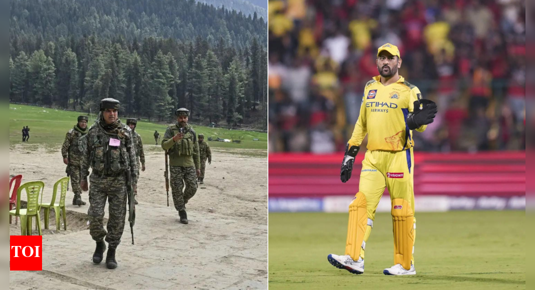 Morning news wrap: India rejects Pakistan's call for 'neutral' Pahalgam probe, Dhoni takes responsibility of CSK's loss vs RCB; and more