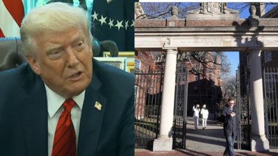 Trump says Harvard’s tax-exempt days are numbered – The Times of India