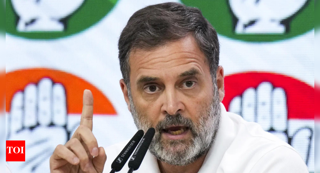 “राम ड्रोकी”: भाजपा ने राहुल गांधी को “पौराणिक” चित्रा टिप्पणी के लिए रखा भारत समाचार