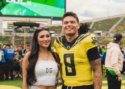 “Bro is busy making TikTok’s while the person he needs to be competing with is training”: Dillon Gabriel shakes a leg with his fiancée Zo Caswell