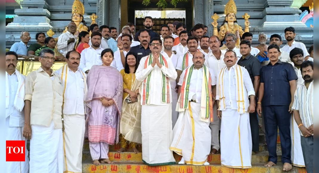 Andhra endowments minister Anam Ramnarayana Reddy reviews arrangements for Penchalakona annual Brahmotsavams | Amaravati News – The Times of India