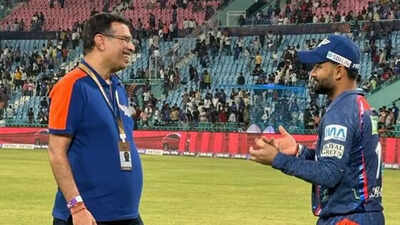Image credit: BCCI/IPL 'Aaj har gye to wahi ... ': Sanjiv Goenka's hug for Rishabh Pant goes viral ahead of PBKS vs LSG match - WATCH