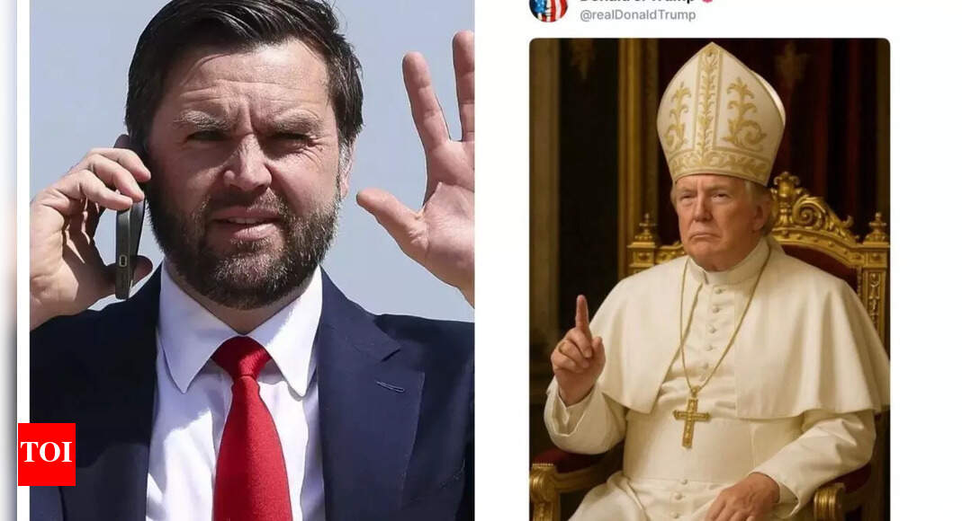 Vance defends Trump AI Pope image amid backlash, joke