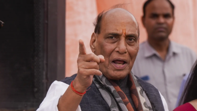 Defence minister Rajnath Singh Rajnath Singh: 'Under PM Modi, you'll get the Pahalgam hitback you want'