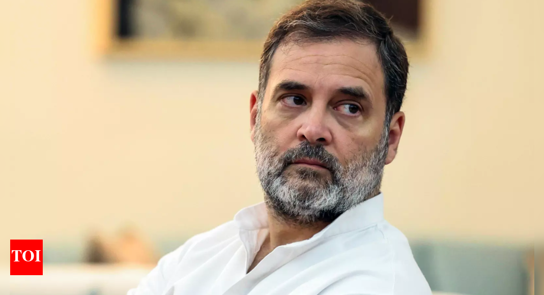 Rahul Gandhi ridiculed globally too, says BJP on student quizzing him on 1984 riot | India News – The Times of India