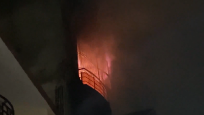 Massive fire breaks out at six-storey building in Kanpur, dousing operations underway Massive fire breaks out at six-storey building in Kanpur, dousing operations underway