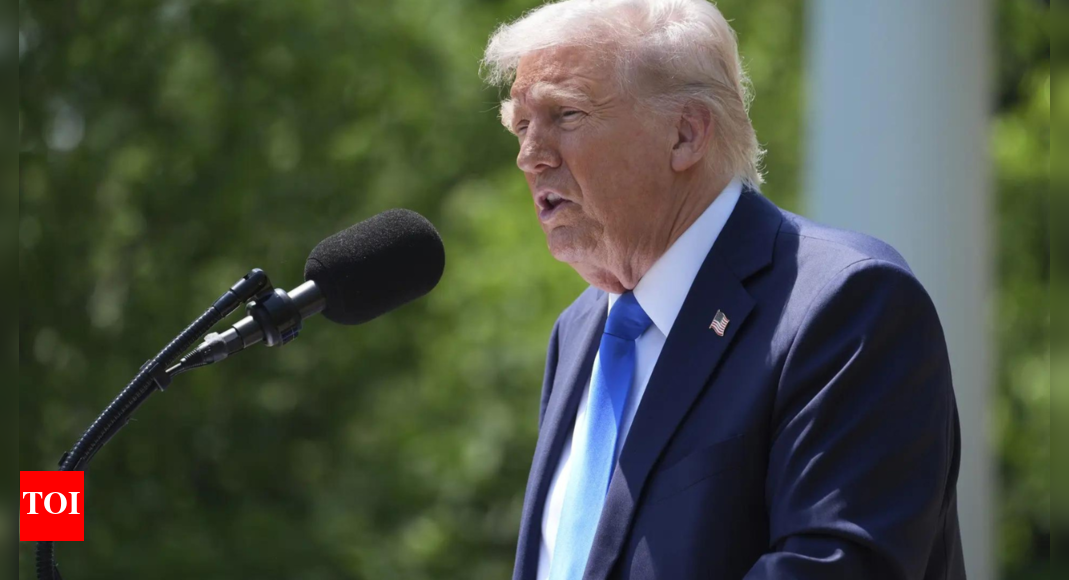 Trump threatens 100% tariff on foreign-made movies, calls Hollywood crisis a ‘national security threat’ – The Times of India