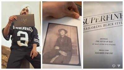 Diljit Dosanjh shows off his Met Gala 2025 invite ahead of debut ...