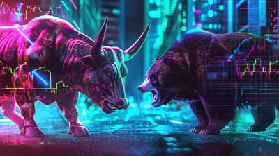 Stock market today (AI image) Stock market today: Nifty50 above 24,400; BSE Sensex up over 250 points