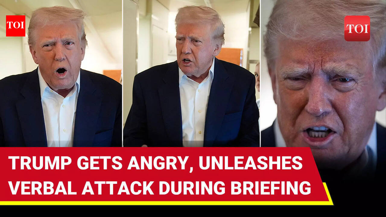 Trump Explodes In Fury During Briefing, Issues Shocking Threat | Watch