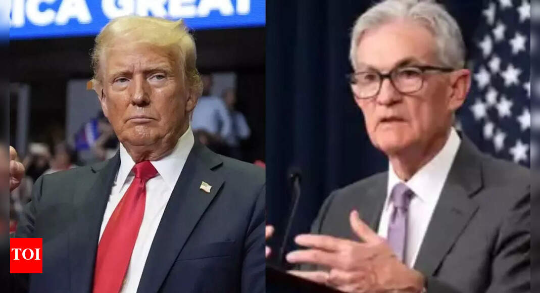 Ignoring Trump’s pressure, Jerome Powell-led US Federal Reserve expected to keep interest rates unchanged – Times of India