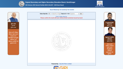 GSEB HSC Result 2025 Declared: Pass percentage for General stream at 93.07%, Science stream at 83.51% – The Times of India