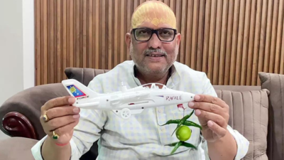 'Just wanted to open his eyes': Congress' Ajay Rai defends 'toy Rafale' jibe at Rajnath Singh