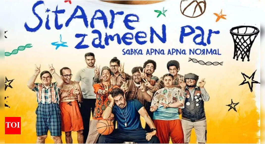 आमिरा खान “सिटारे ज़ामिन स्टीम” का पहला पोस्टर: आरएस प्रसन्ना कहानी “सबा अपना अपना नॉर्मल” लाता है। हिंदी पर फिल्म समाचार