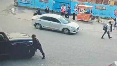 Delhi Hit And Run: Thar Driver Runs Over Security Guard After ...