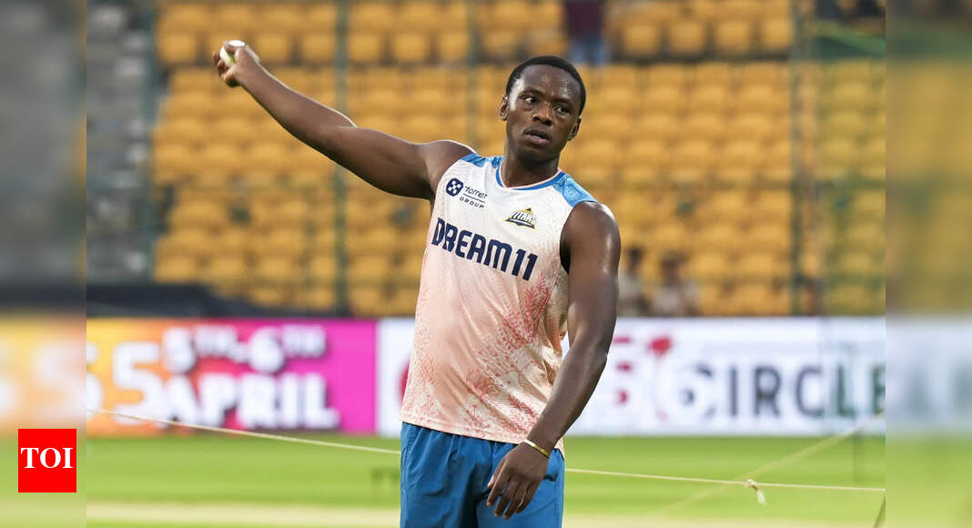 Kagiso Rabada has served his time, says GT’s director of cricket | Cricket News – The Times of India