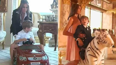 Young Barron Trump's toy room pic goes viral after Donald Trump says two dolls are enough