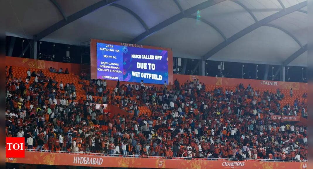 SRH VS DC: मैच ने वेट फील्ड से शटडाउन को रद्द कर दिया, सनराइजर्स ने आधिकारिक तौर पर आईपीएल 2025 प्ले -ऑफ से बाहर खटखटाया। क्रिस्टेट समाचार