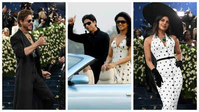 Shah Rukh Khan and Priyanka Chopra accidentally recreate Don and Roma look at Met Gala and fans can't keep calm - Pics