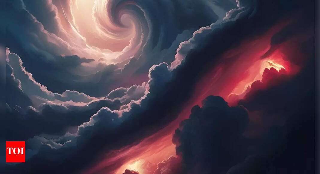 13.6 billion years stormy glow-in-the-dark massive cloud found lurking neat Earth: Can it impact life on Earth - The Times of India