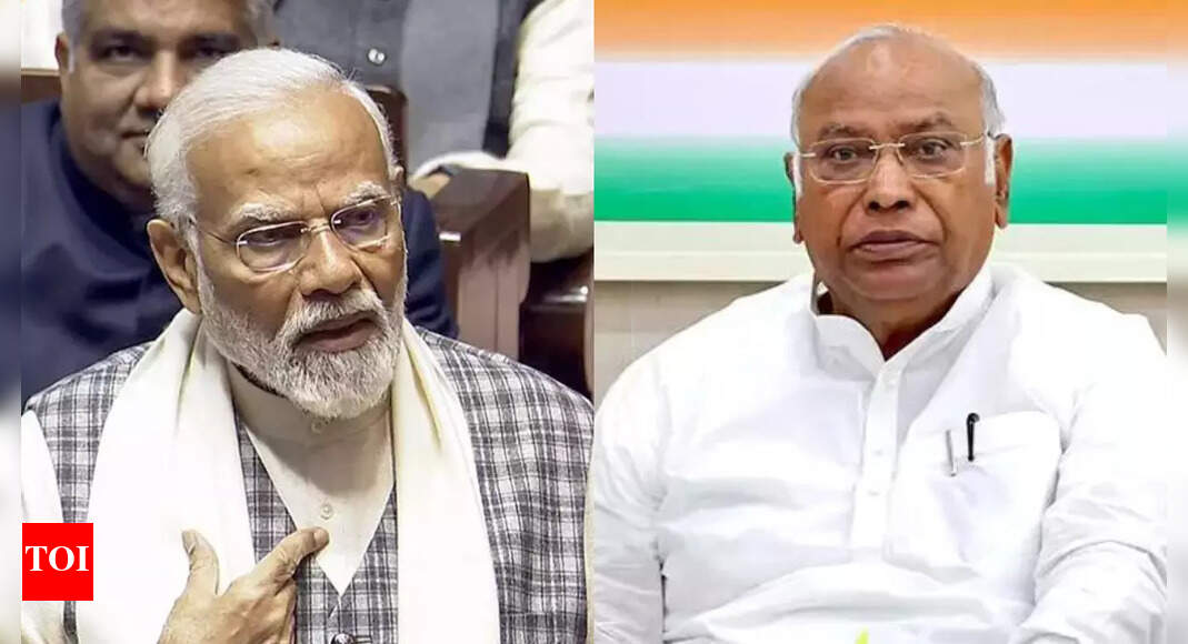 'Remove 50p on reservation': Kharge's 3 suggestions to PM Modi on caste census