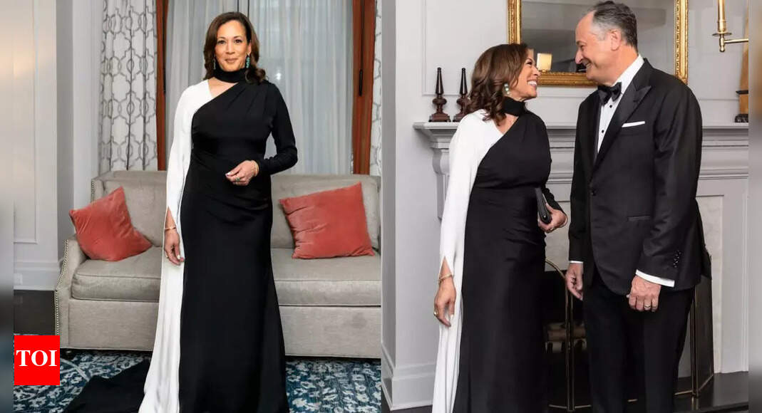 Kamala Harris makes powerful fashion debut at Met Gala 2025 - Times of India
