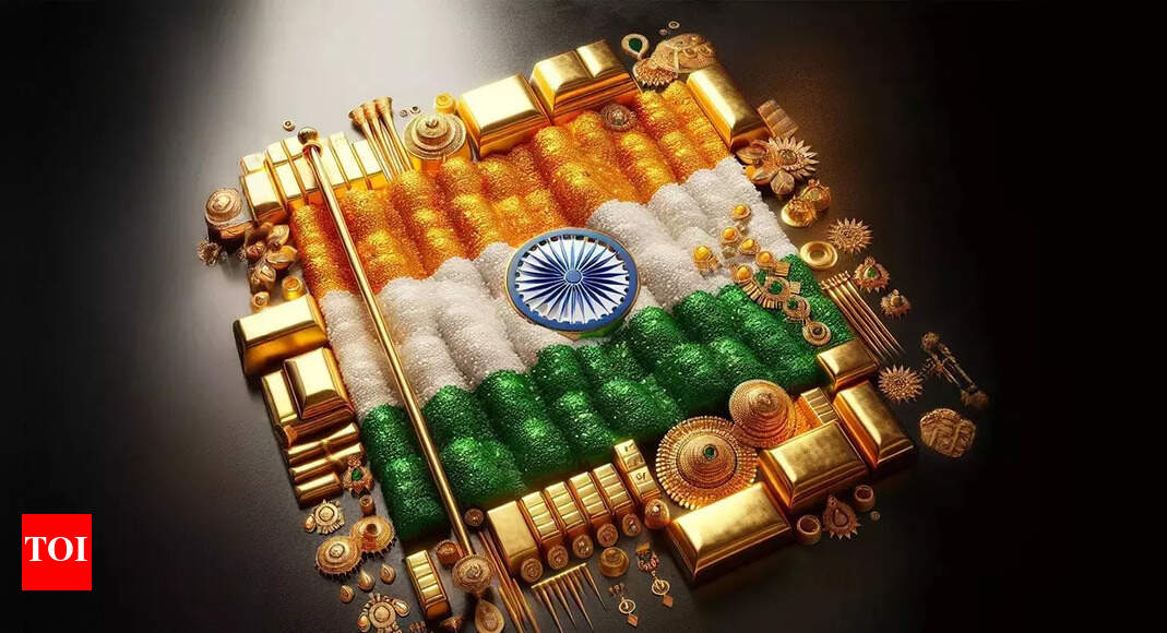 भारत में कितने सोने के भंडार संग्रहीत किए जाते हैं? केंद्रीय बैंक धीरे -धीरे चला जाता है, विदेशी भंडार से स्वर्ण घर लाता है