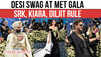 Shah Rukh Khan, Kiara Advani, Diljit Dosanjh Bring Indian Swag To Met Gala 2025