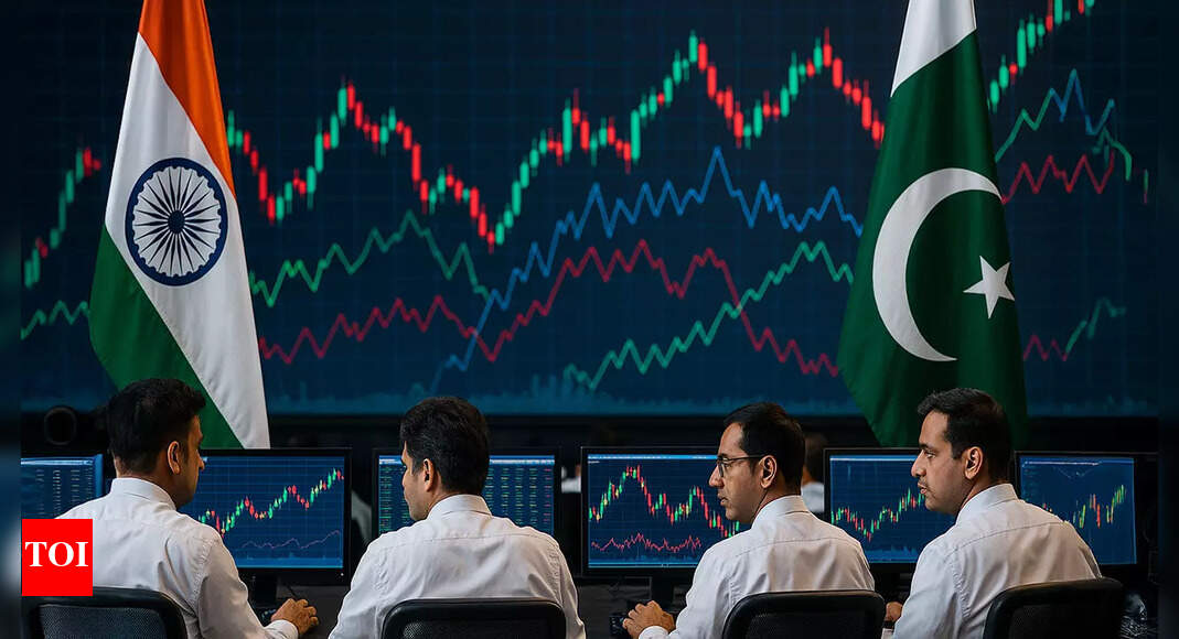 Pakistan stock market drops around 4% since Pahalgam terror attack, but India’s Sensex is up 1.5% – Times of India