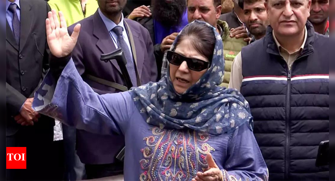 '3000 arrests, 100 PSA detentions': PDP chief Mehbooba Mufti questions security agencies' response in Pahalgam attack aftermath