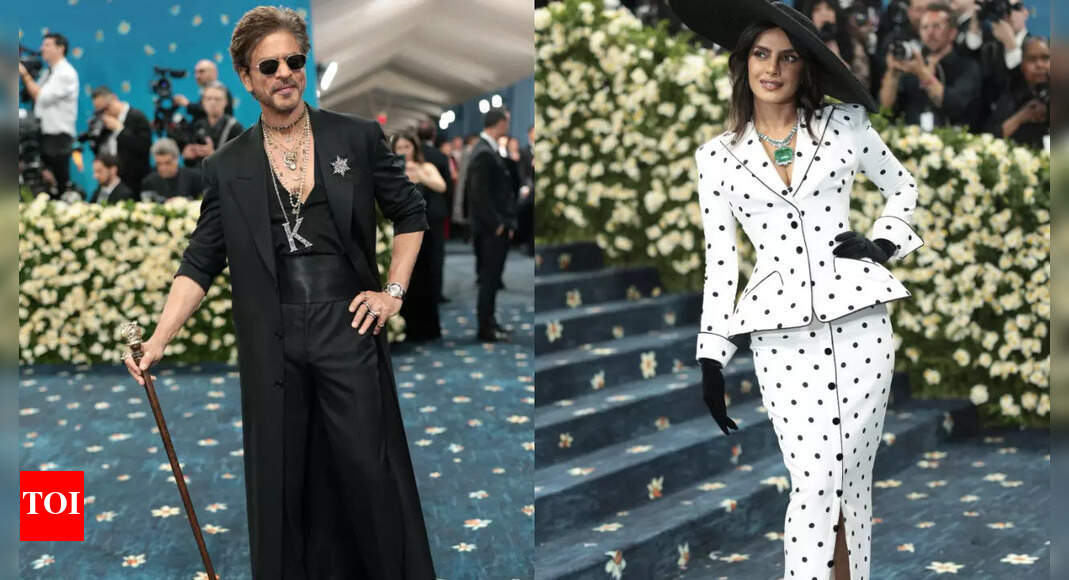 Priyanka Chopra reigns supreme at Met Gala, overshadowing SRK's debut