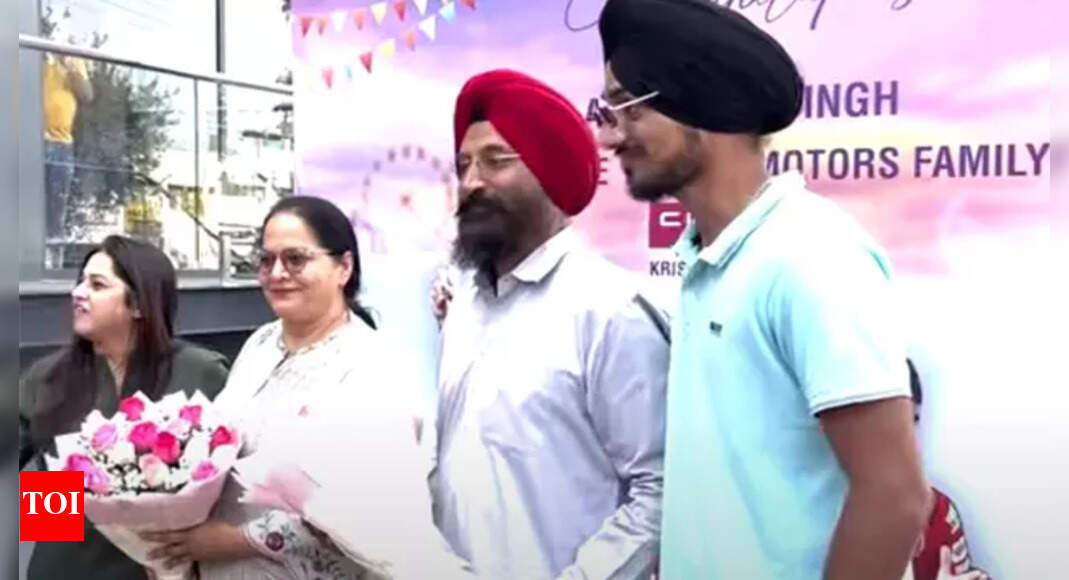 Arshdeep Singh surprises mother with heartwarming gift in emotional gesture | Cricket News – The Times of India