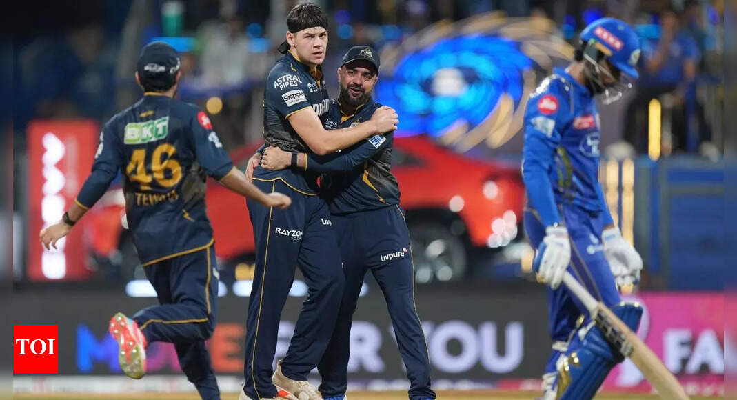 MI vs GT Live Score: Trent Boult draws the first blood for Gujarat Titans