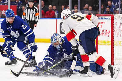 Anthony Stolarz Injury Update: Anthony Stolarz injury update: Sam Bennett  in the spotlight after elbow to Toronto Maple Leafs goaltender's head in  playoff fight | NHL News - The Times of India