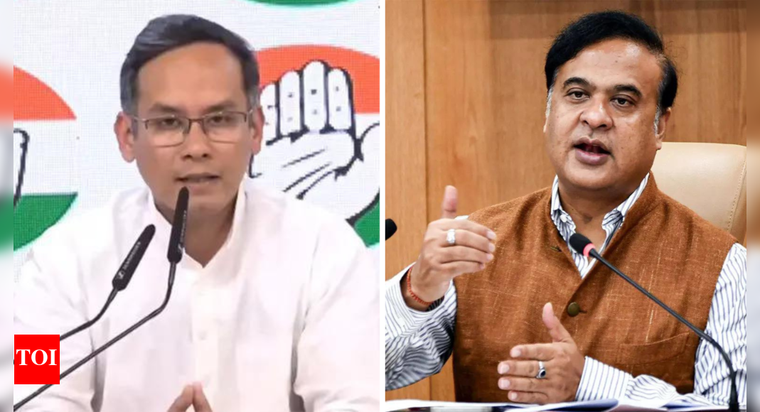 ‘Gaurav Gogoi’s wife continued receiving salary from Pakistan’: Himanta Sarma charges again; Congress MP responds | India News – The Times of India