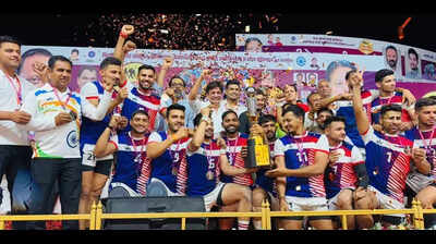 Rajasthan men’s team finishes runners-up in Federation Cup Kabaddi Championship
