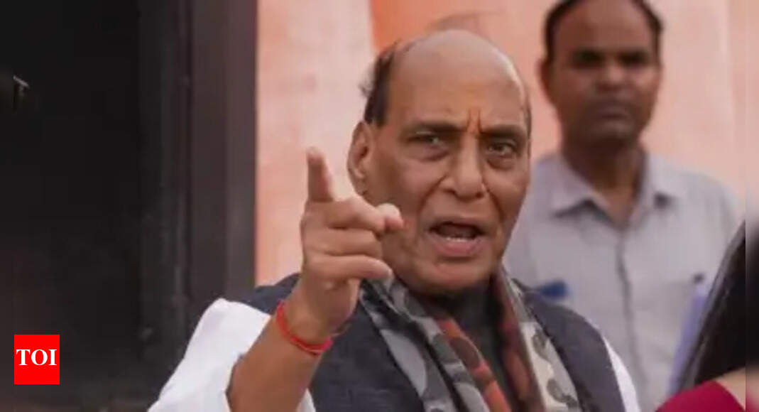 'Bharat Mata ki Jai': Rajnath Singh hails 'Operation Sindoor'