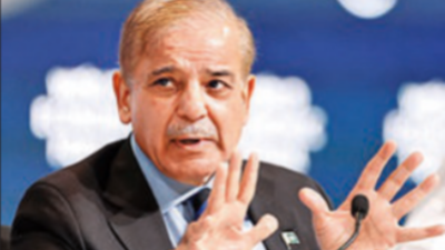 PPP chief Bilawal Bhutto Zardari met Pakistan PM Shehbaz Sharif (above) to discuss the budget on Monday (Image credits: Reuters) 8 Pak soldiers killed in Balochistan blast