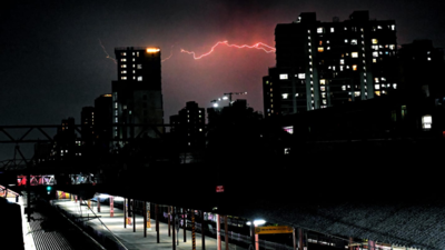 Mumbai under yellow alert: Tree fall kills 3 in Kalyan; train & flight operations disrupted as pre-monsoon rain lashes city