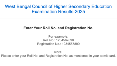 WB board HS Class 12th result : Date and time announced, check official link – The Times of India