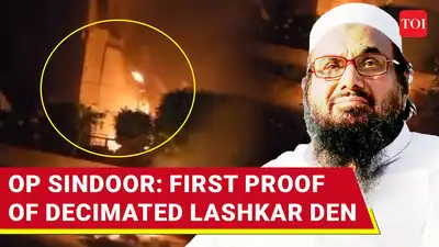 ‘Lashkar Den Razed’: First Video Of Hafiz Saeed’s Decimated ‘Terror Nursery’ Out | Op Sindoor